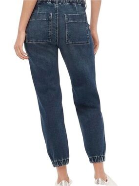 J Crew Factory Utility Ankle Jogger Denim Jeans Elastic Waist 28